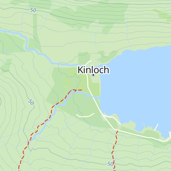 Map of Kinloch Castle
