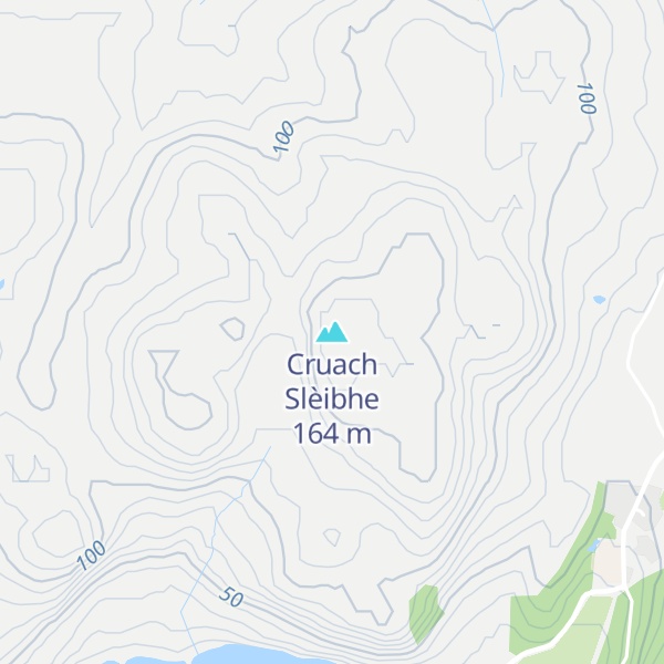 Map of Cruach Slèibhe