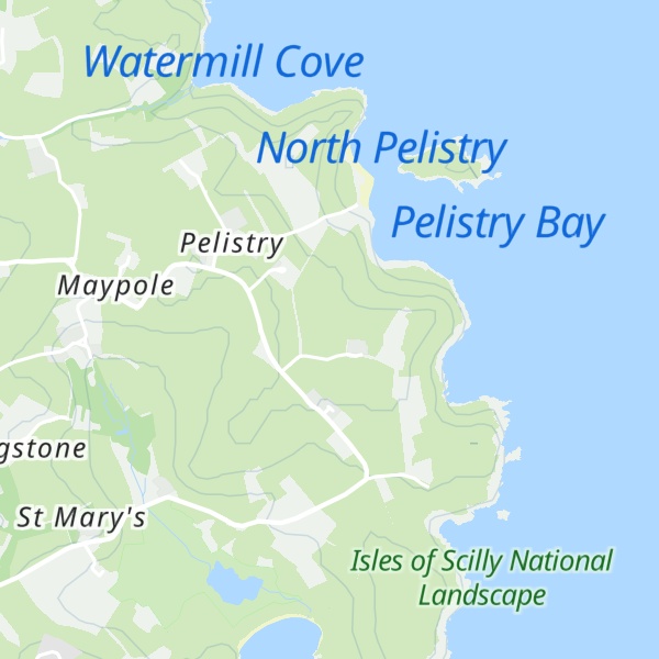 Map of Carn Vean