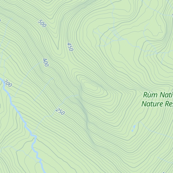 Map of Beinn nan Stac