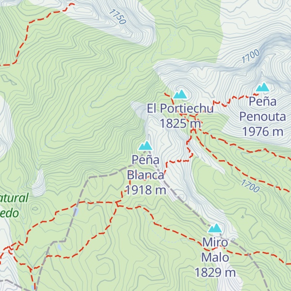 Map of Peña Blanca