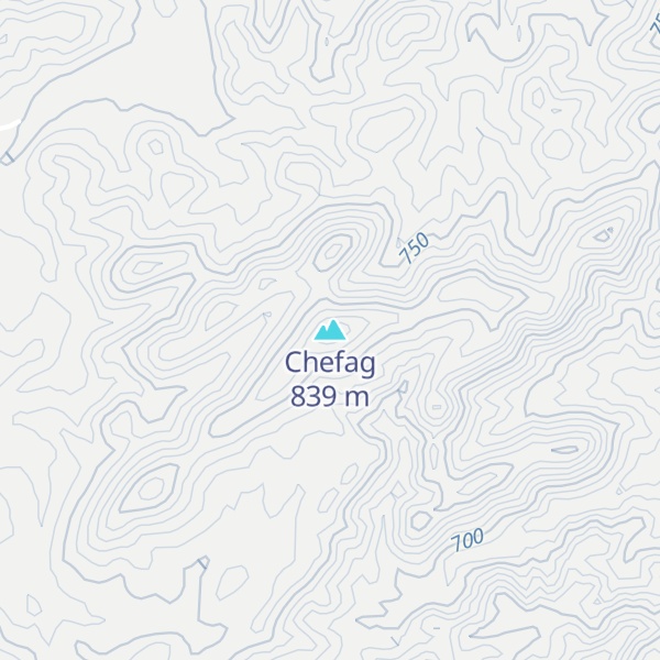 Map of Chefag