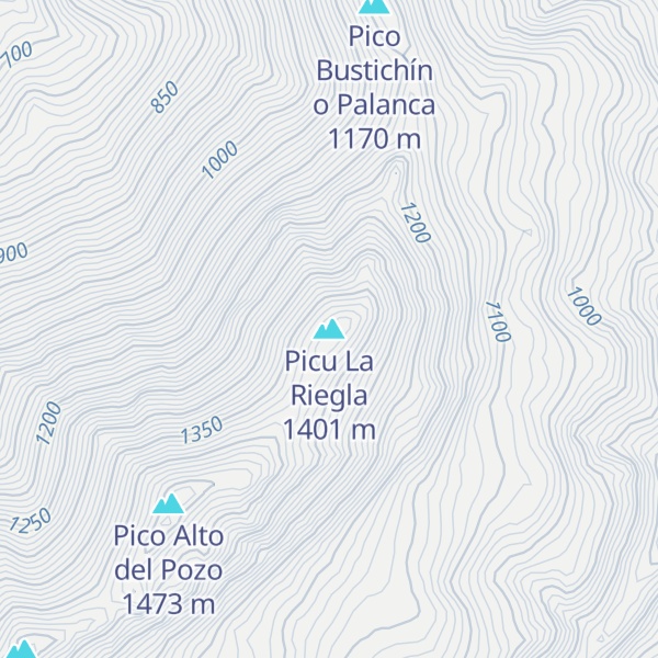 Map of Picu La Riegla