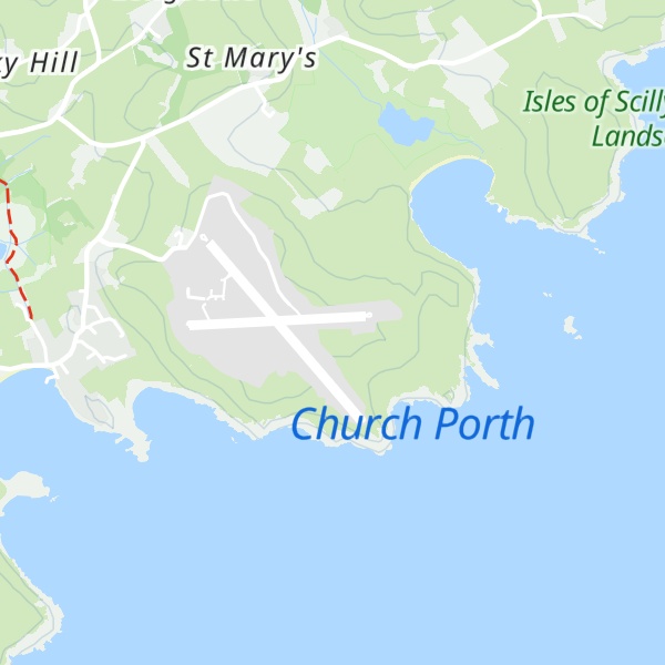 Map of Ward Hill