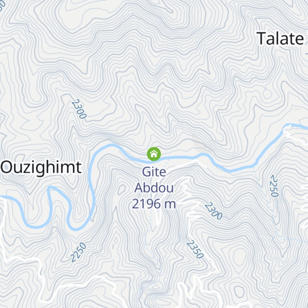 Map of Gite Abdou