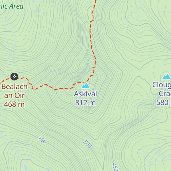 Map of Askival