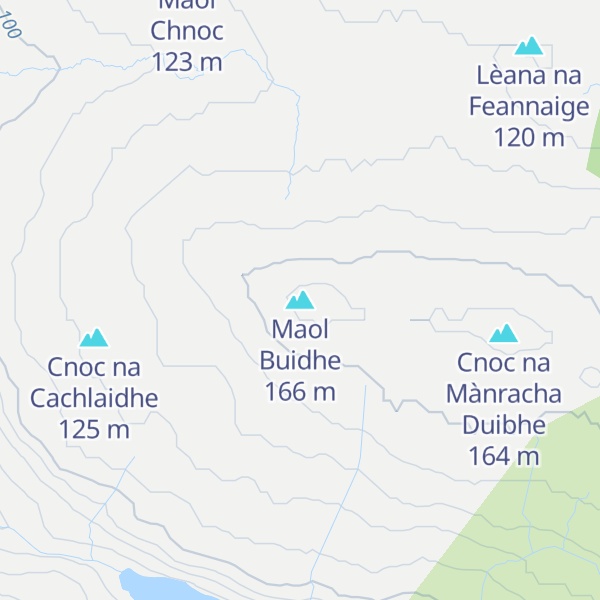 Map of Maol Buidhe