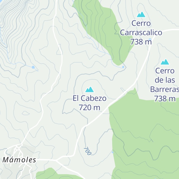 Map of El Cabezo