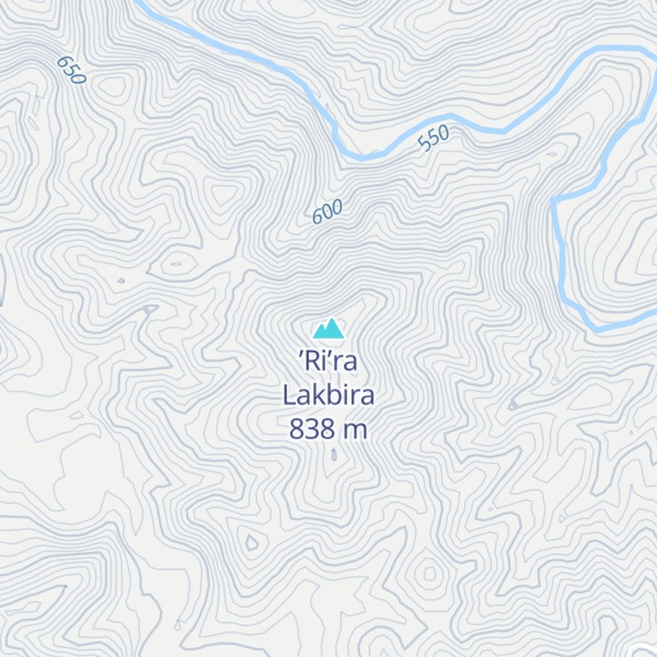 Map of ’Ri’ra Lakbira