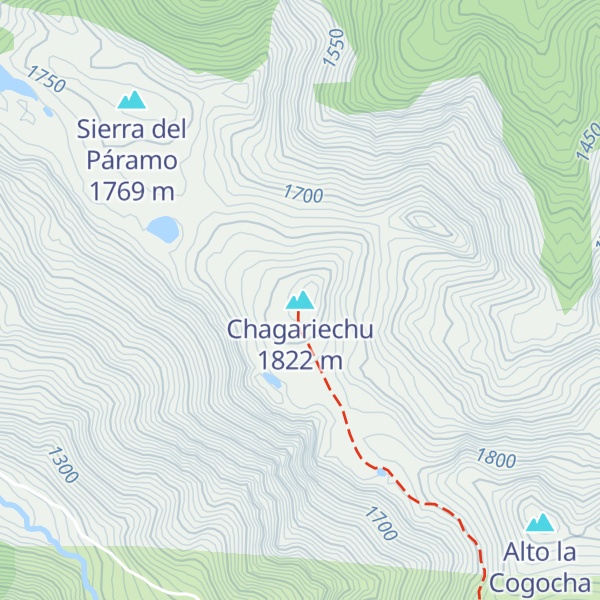 Map of Chagariechu