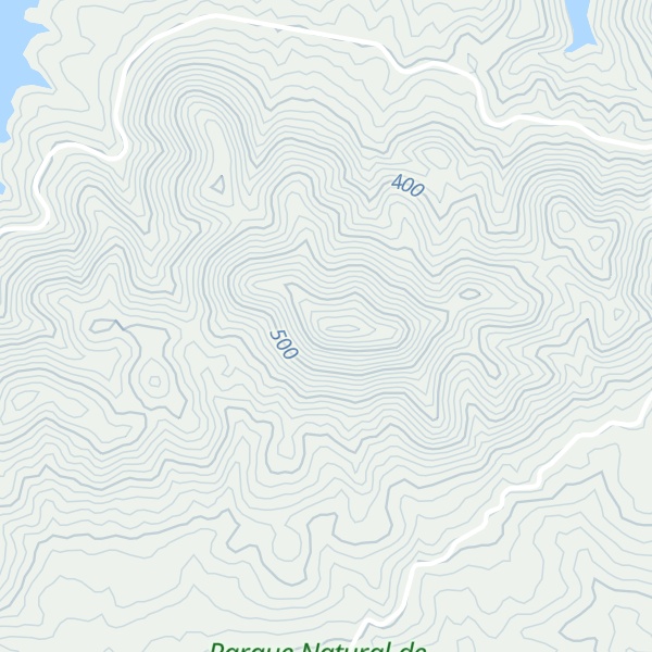 Map of Cerro de la Vicaría