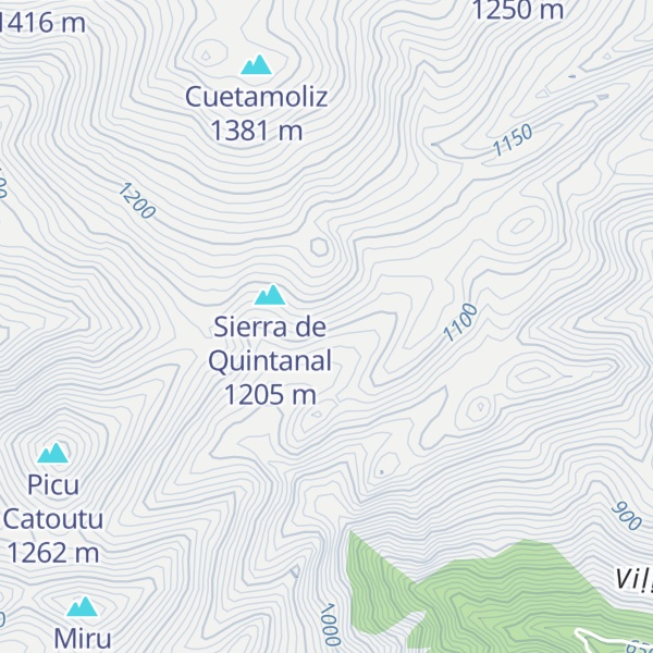 Map of Cabaña del Corralón