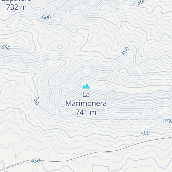 Map of La Marimonera