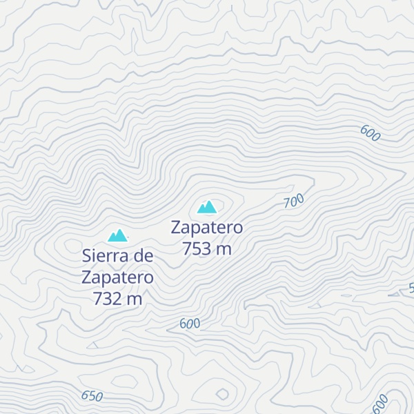 Map of Zapatero