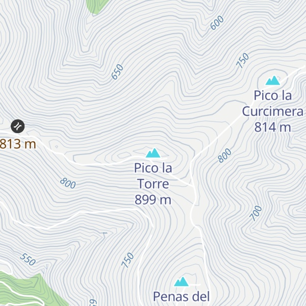 Map of Pico la Torre