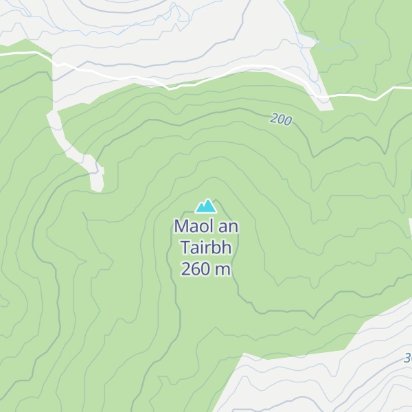 Map of Maol an Tairbh