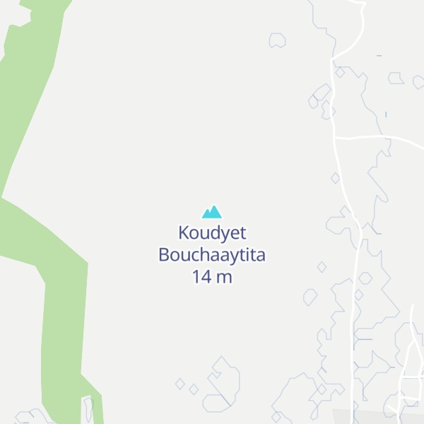 Map of Koudyet Bouchaaytita
