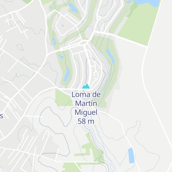 Map of Loma de Martín Miguel