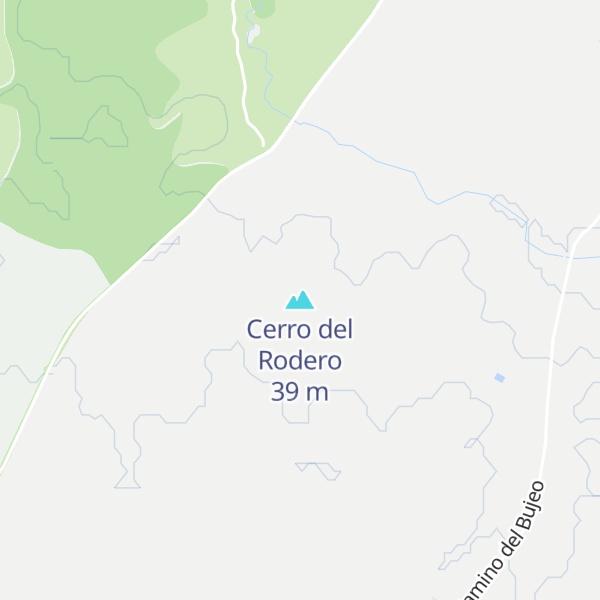 Map of Cerro del Rodero