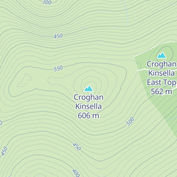 Map of Croghan Kinsella