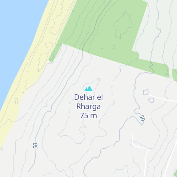 Map of Dehar el Rharga