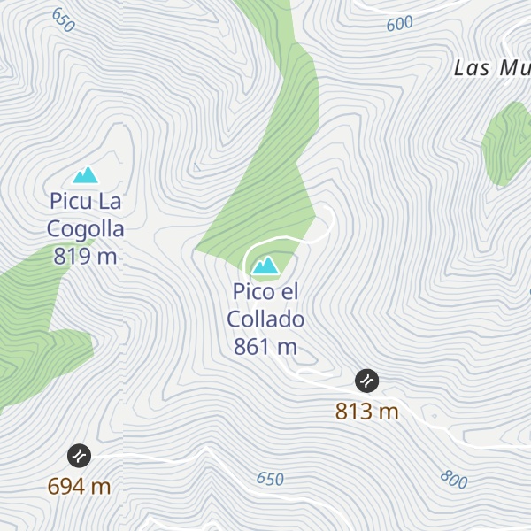 Map of Pico el Collado