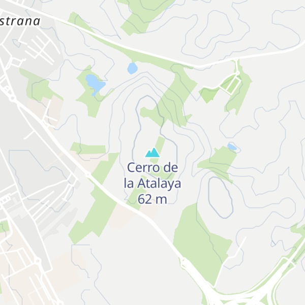 Map of Cerro de la Atalaya