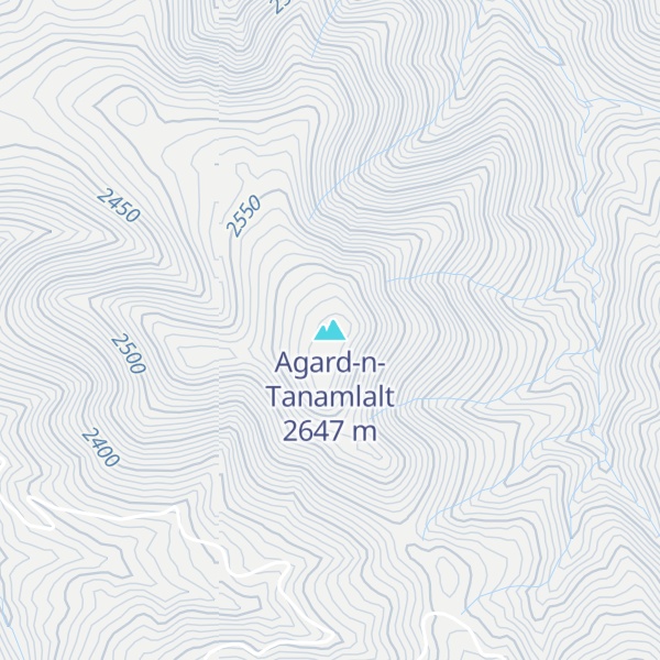 Map of Agard-n-Tanamlalt