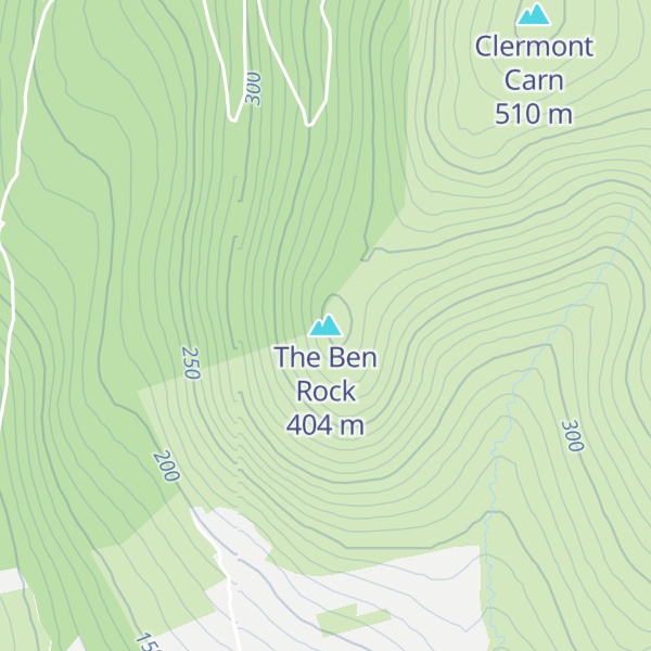 Map of The Ben Rock