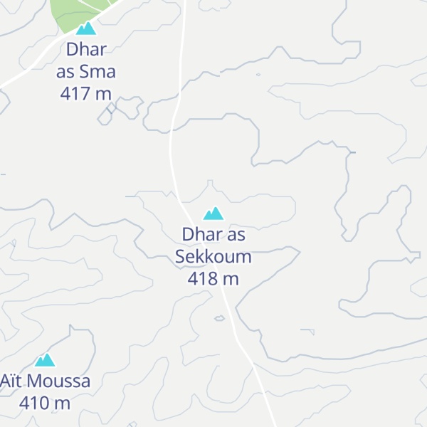 Map of Dhar as Sekkoum