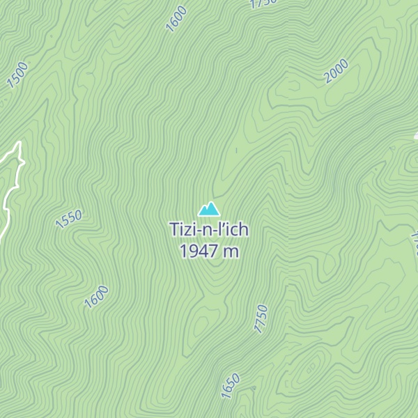 Map of Tizi-n-l’ich