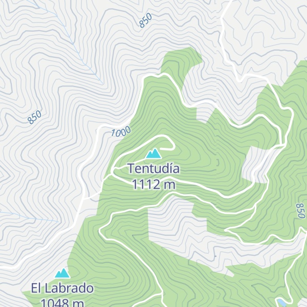 Map of Tentudía