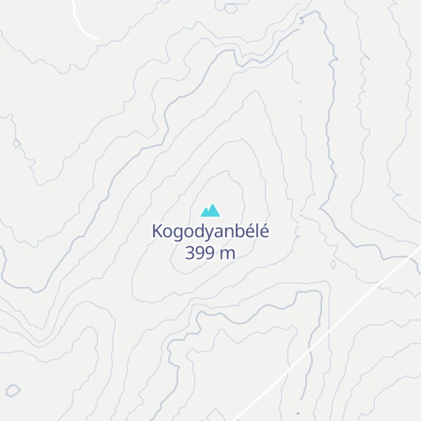 Map of Kogodyanbélé
