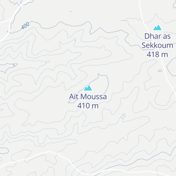 Map of Aït Moussa