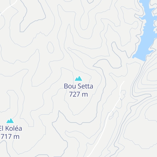 Map of Bou Setta