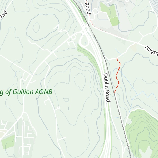 Map of Cloghoge Mountain