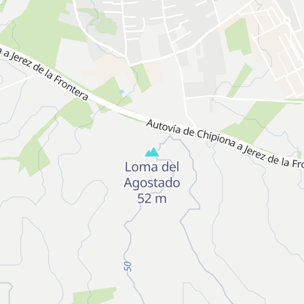 Map of Loma del Agostado