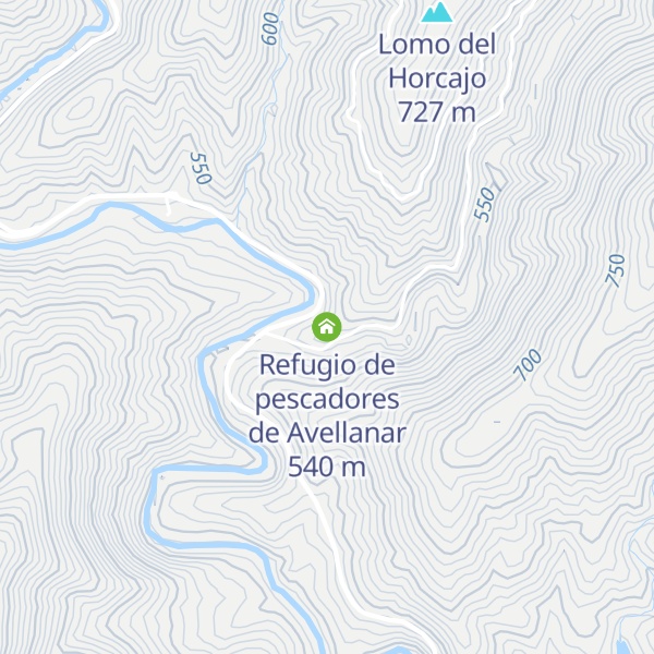 Map of Refugio de pescadores de Avellanar