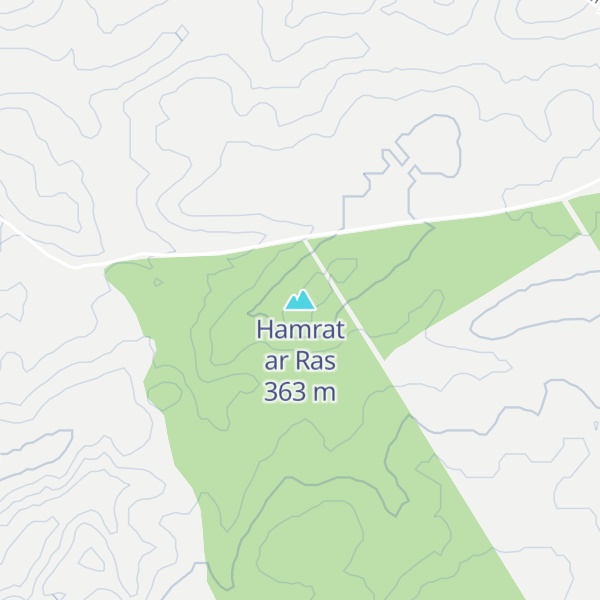 Map of Hamrat ar Ras