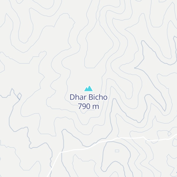Map of Dhar Bicho