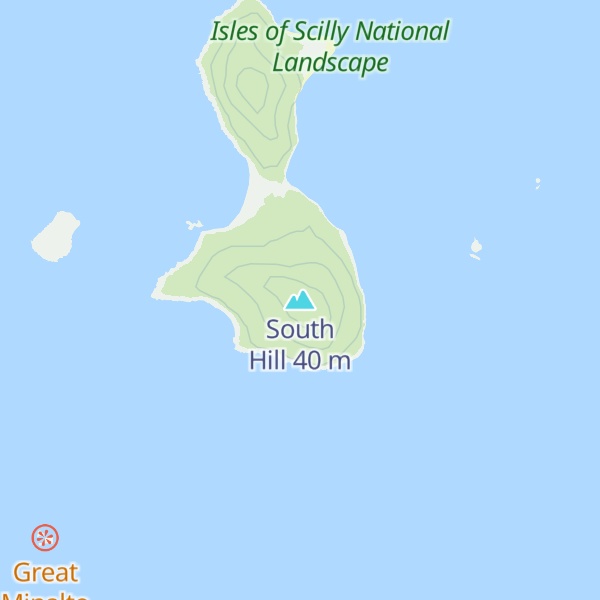 Map of South Hill