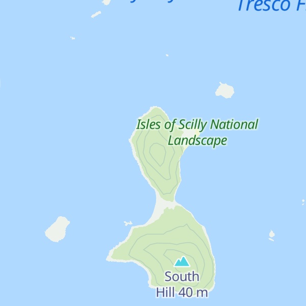 Map of North Hill