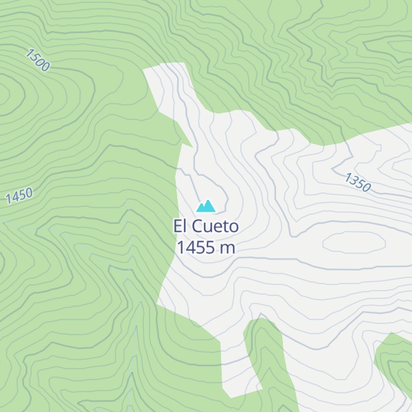 Map of El Cueto