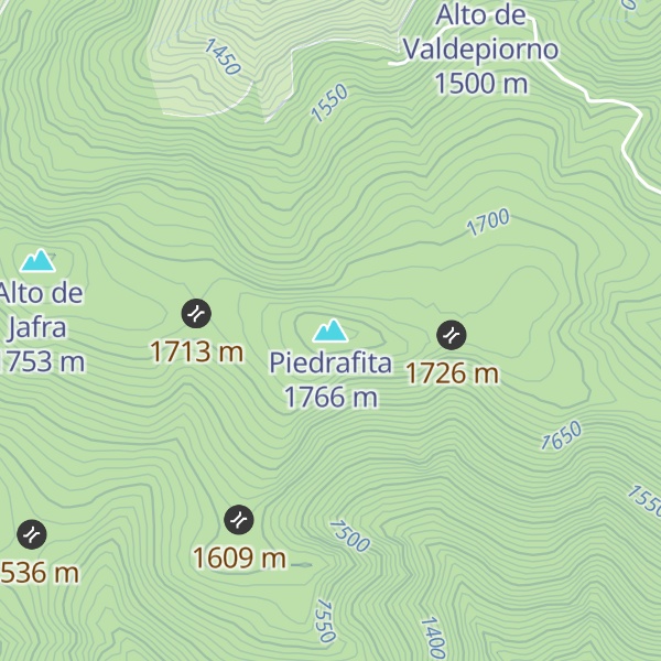Map of Piedrafita