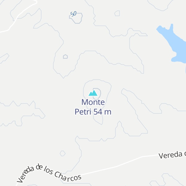 Map of Monte Petri