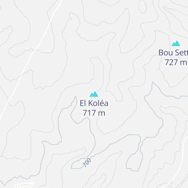 Map of El Koléa