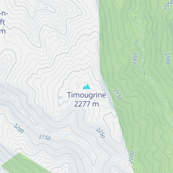 Map of Timougrine