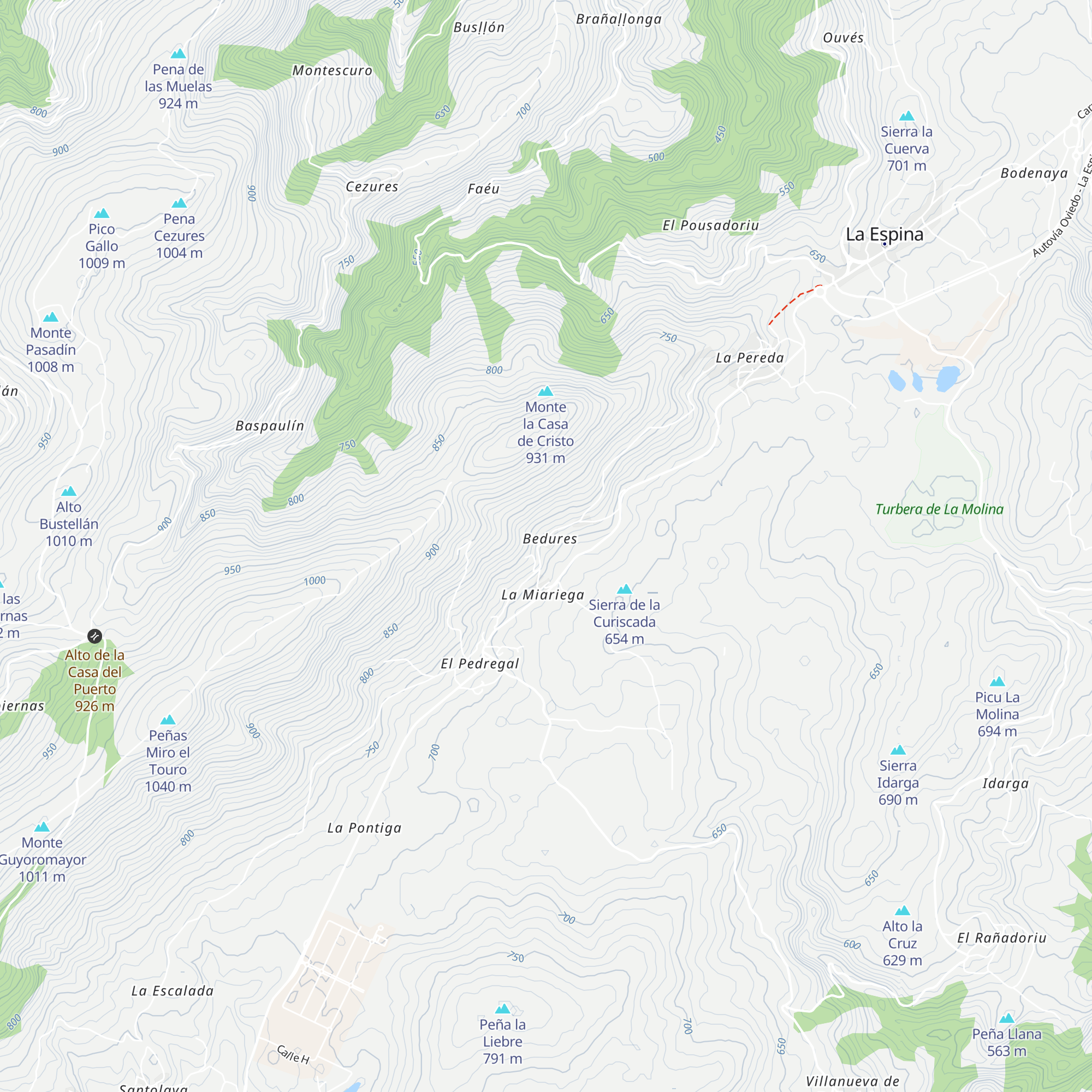 Bedures map