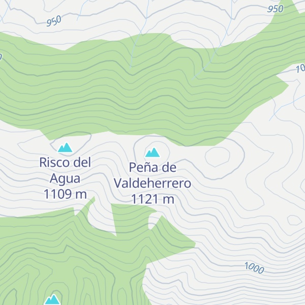 Map of Peña de Valdeherrero