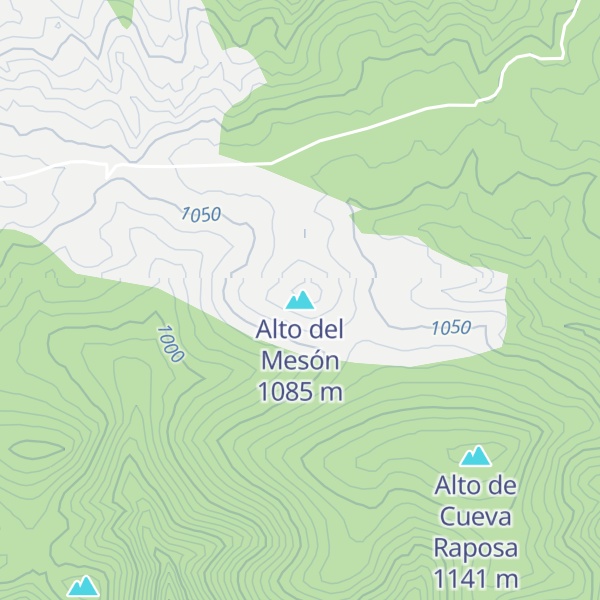 Map of Alto del Mesón